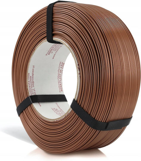 Rosa3D PLA 3D Drucker Filament 1,75mm Braunes 1kg 1 Stück (Nachfüllen)
