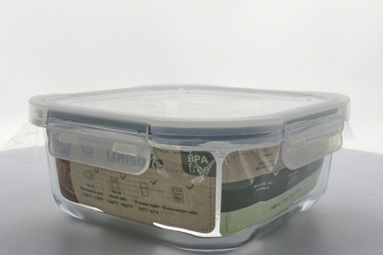 Uniglass Δοχείο Φαγητού Διάφανο 1.1lt Uniglass Δοχείο Φαγητού Διάφανο 1.1lt