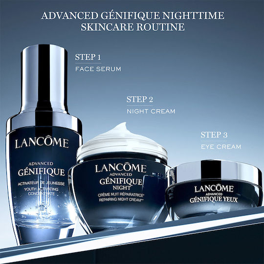 Lancome Genifique Repair 72ωρη Κρέμα Προσώπου Νυκτός για Ενυδάτωση, Αντιγήρανση & Σύσφιξη με Υαλουρονικό Οξύ & Ceramides 50ml