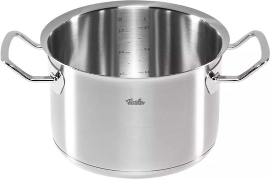 Fissler Original-Profi Σετ Μαγειρικά Σκεύη από Ανοξείδωτο Ατσάλι Ασημί 8τμχ