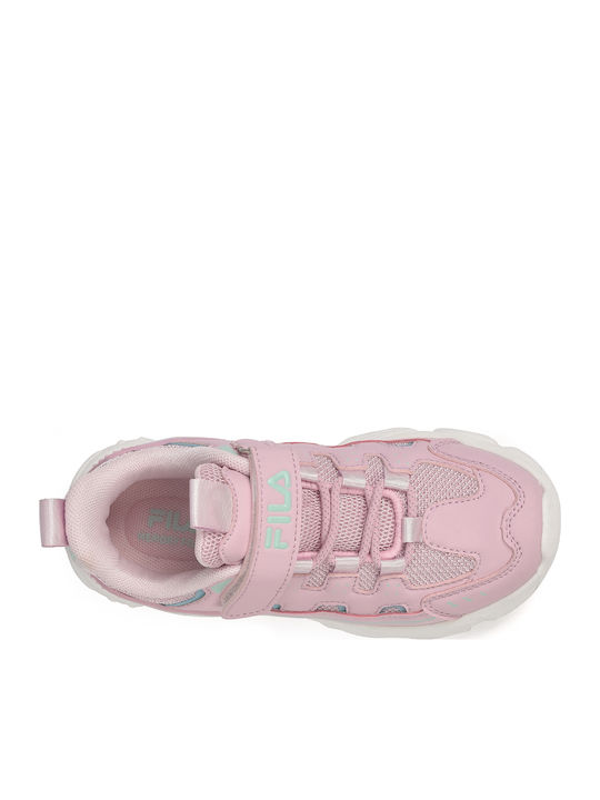 Memory Spinel 3 Kids Sports Shoes with Hoop & Loop Closure Purple