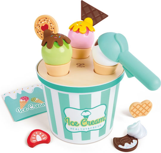 Hape Комплект Сладолед От Дърво За 2+ Години 19 Части