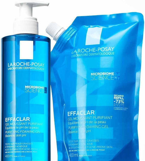 La Roche Posay Effaclar Gel Cleansing Face for Acne-Prone Skin 400ml