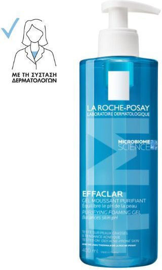 La Roche Posay Effaclar Gel Cleansing Face for Acne-Prone Skin 400ml