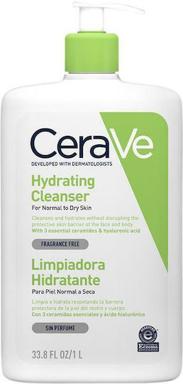 CeraVe Hydrating Cleanser Cream Cleansing Face 1000ml