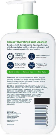 CeraVe Hydrating Cleanser Cream Cleansing Face 1000ml