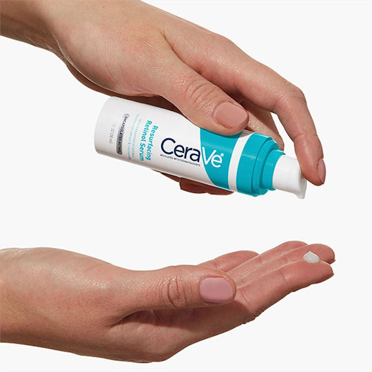 CeraVe Resurfacing Retinol Αντιγηραντικό Serum Προσώπου με Ρετινόλη & Νιασιναμίδη για Λεύκανση & Ακμή 30ml