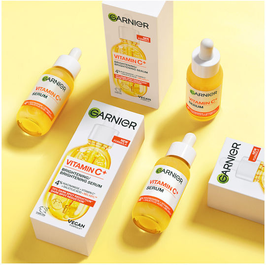 Garnier Skinactive Vitamin C Glow Booster Προσώπου με Βιταμίνη C & Νιασιναμίδη για Λάμψη & Πανάδες 30ml