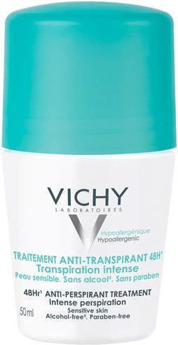 Vichy Anti-Transpirant Treatment Интензивен Дезодорант 48ч Рол-он 50мл