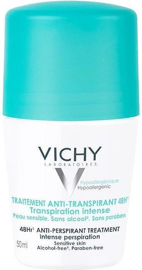 Vichy Anti-Transpirant Treatment Интензивен Дезодорант 48ч Рол-он 50мл