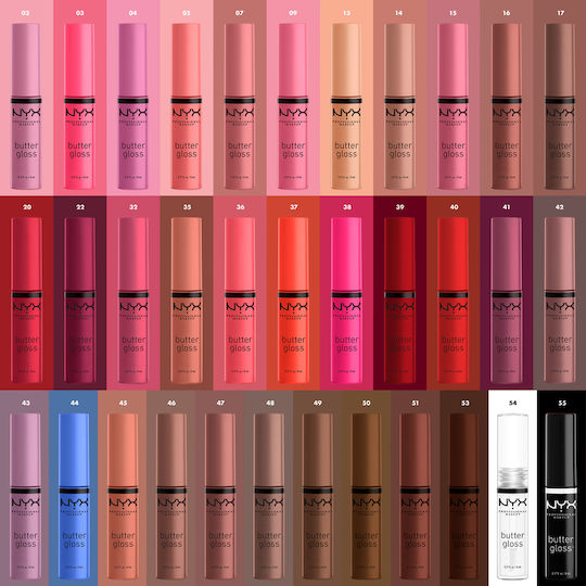 NYX Professional Makeup Butter Gloss Lip Gloss Ginger Snap 8ml