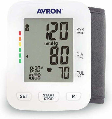 Avron CardioCheck Mobilo Ηλεκτρονικό Πιεσόμετρο Καρπού με ανίχνευση Αρρυθμίας