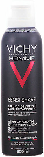 Vichy Homme Anti-Iritație Spumă de Ras 200ml