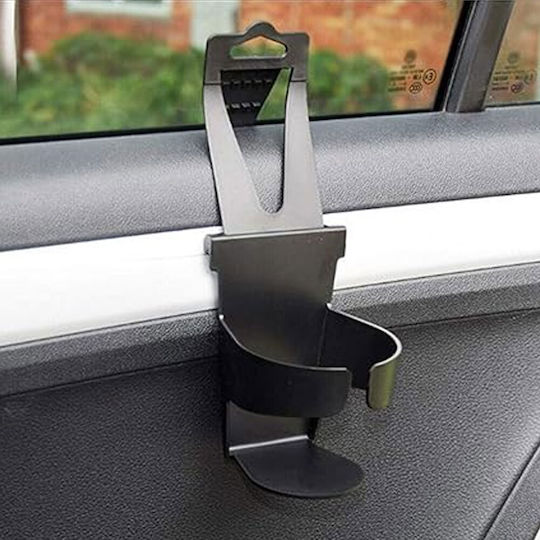 PerVoi Car Cup Holder 1 Position for Door in Black Color