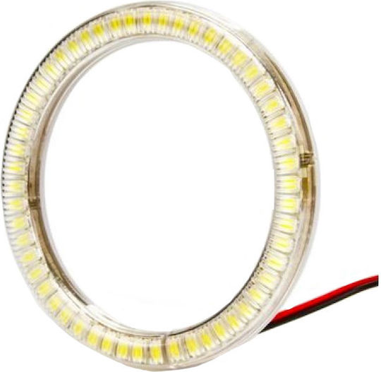 Car Headlight Angel Eyes Rings 12V BMW E46 White Color 1pcs