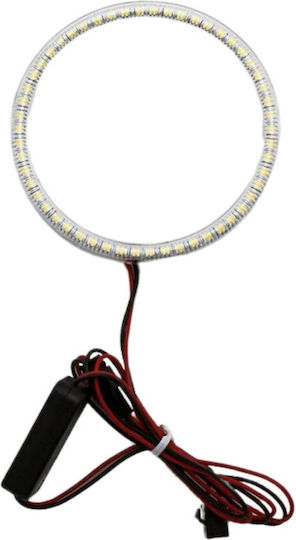 Car Headlight Angel Eyes Rings 12V White Color 1pcs