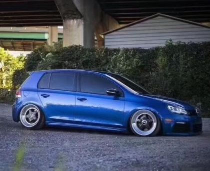 Türschweller Auto Seitwärts Tuning Kompatibel mit Volkswagen Golf