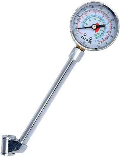 Yato Analog Tire Pressure Gauge 220 psi