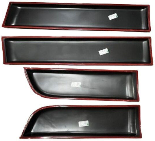 Idealstore Set 4 Bandouri Dacia Duster I 2010-2017 Fabricat din Plastic Abs de Înaltă Calitate Model Oe