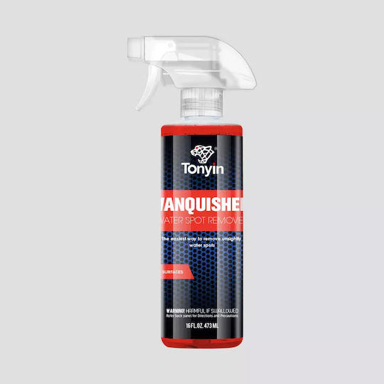 Tonyin Tn02 Vanquished Water Spot Remover 473ml – Water & Salt Stain Cleaner for All Surfaces