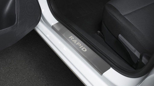 Americat Decorative Interioare Prag Ușă Autoturism Skoda Rapid 4pcs