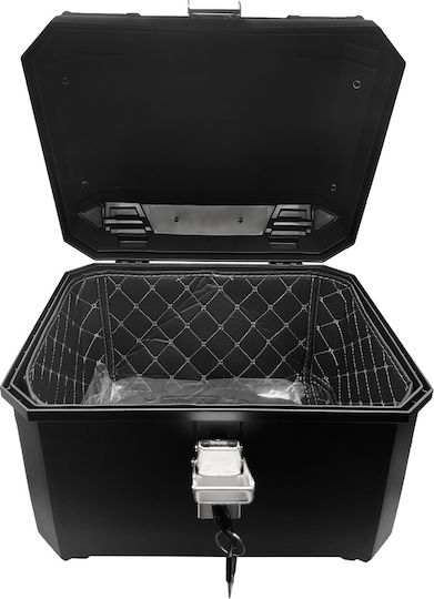 TEC ECO Motorrad-Topcase 45lt Schwarze