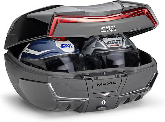 Givi V58N Maxia 5 Monokey Μπαγκαζιέρα Μοτοσυκλέτας 58lt Μαύρη