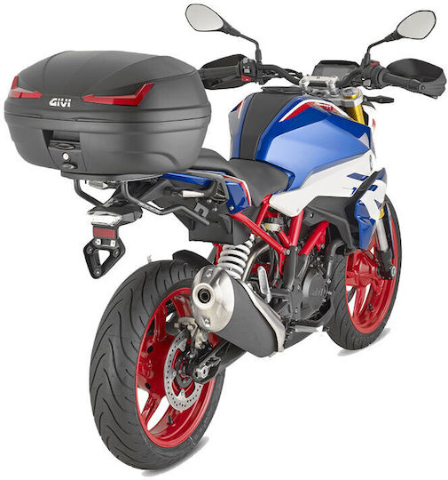 Givi E455N Monolock Μπαγκαζιέρα Μοτοσυκλέτας 45lt Μαύρη