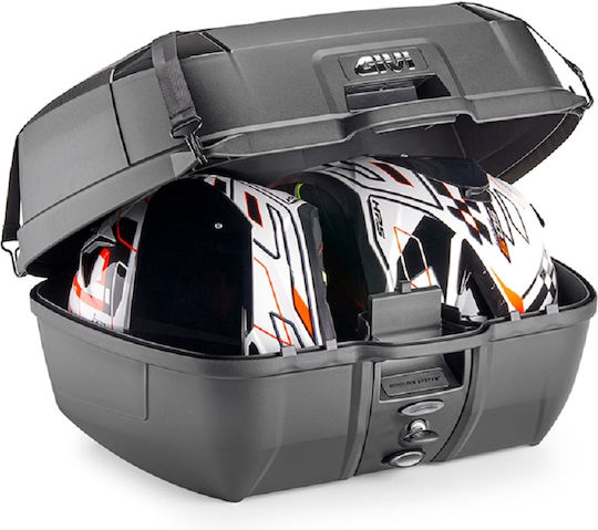 Givi B45b+ Monolock Monolock Μπαγκαζιέρα Μοτοσυκλέτας 45lt Μαύρη