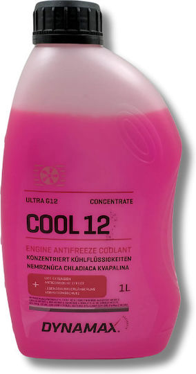 Dynamax Ultra Consentrated Engine Coolant for Car G12 -73°C Pink 1lt