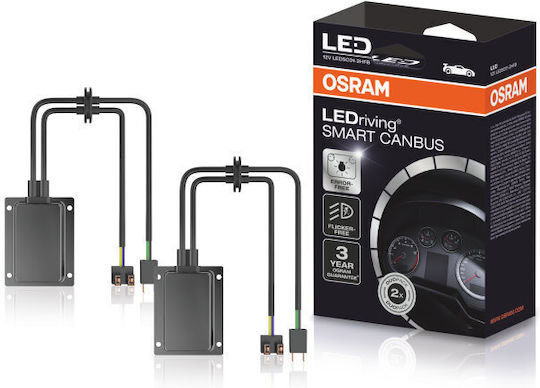 Osram Resistors Canceller Canbus Led H7 Plug & Play 12volt & 24volt Osram Ledriving Smart Canbus Ledsc01-2hfb 2 Pieces