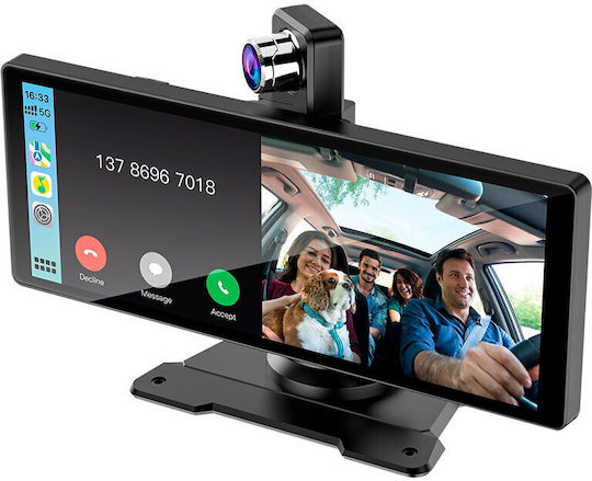 Οθόνη Αφής 10" για Ταμπλό Αυτοκινήτου Dodge Charger με Bluetooth/USB/Apple-CarPlay