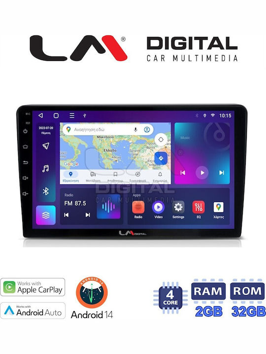LM Digital Ηχοσύστημα Αυτοκινήτου για Mazda 2 2002 > 2007 (Bluetooth/USB/WiFi/GPS/Apple-Carplay/Android-Auto)
