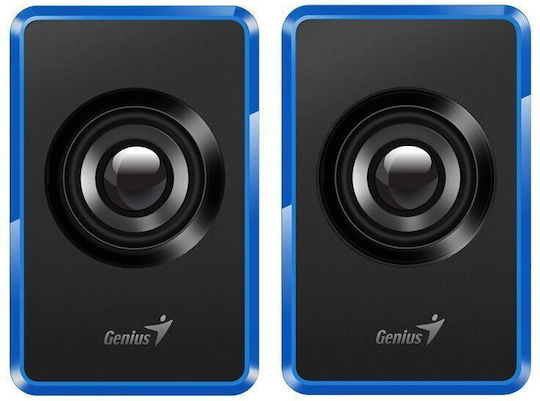 Genius SP-U125 Computerlautsprecher 2.0 mit Leistung 3W in Blau Farbe
