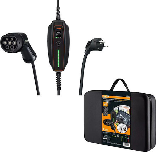 Osram Încărcător Portabil Cu O Singură Fază 3.6kW Cu Cablu Încorporat 5m Tipul 2 (OPC20A05)