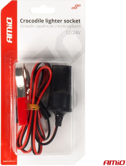 AMiO Car Cigarette Lighter Adapter 12V - 24V