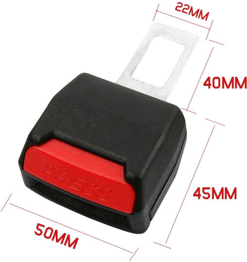 Seat Belt Buckle Alarm Stopper In Black Colour
