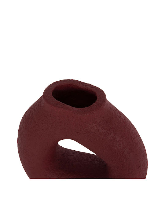 HomeMarkt Decorative Vase Decant Orange 3x6.5x4.5cm