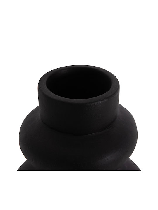 HomeMarkt Decorative Vase Lema Orange 8x8x29cm