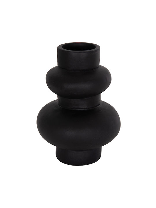 HomeMarkt Decorative Vase Lema Orange 8x8x29cm