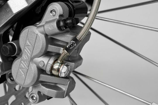 Moto-master Високопроизводителна Предна Спирачна Линия 212022 1бр