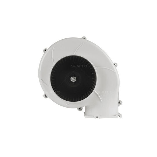 Sail Marine Boat Plastic Air Duct with 100mm Diameter 100x100x100mm White