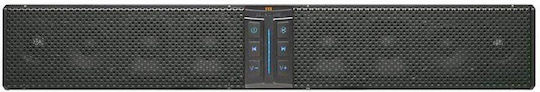PowerBass XL-650 Boat Sound System 4x400W Waterproof with AUX / Bluetooth / USB Black
