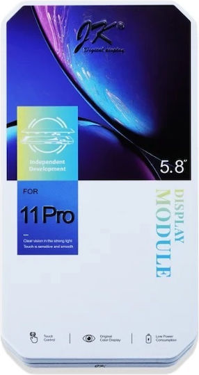 Οθόνη Jk Lcd Unit Complete mit Touch-Mechanismus für iPhone 11 Pro (Schwarz)