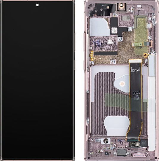 Samsung Екран със Сензорен Механизъм за Samsung Galaxy Note 20 Ultra 5G, Note 20 Ultra (Черен)