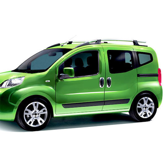 Door Handles Peugeot Bipper 2008+ Chrome Metal Frames 4pcs
