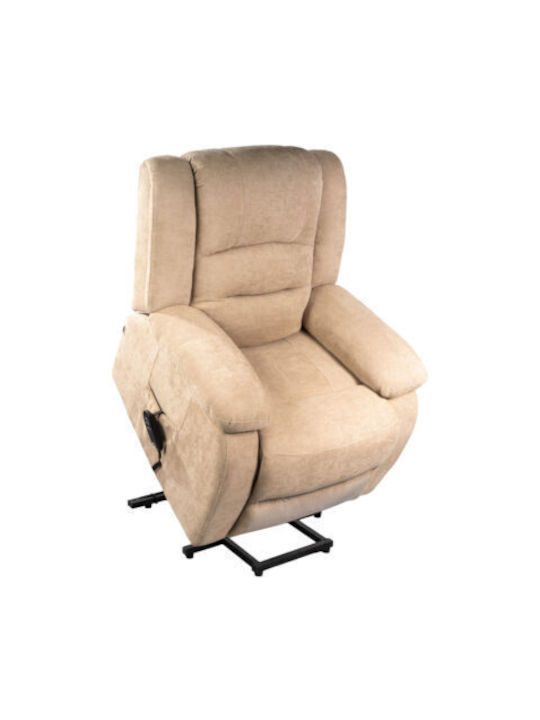 Cinnamon Ii Πολυθρόνα Relax με Υποπόδιο Cinnamon 80x74x104cm