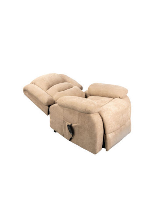 Cinnamon Ii Πολυθρόνα Relax με Υποπόδιο Cinnamon 80x74x104cm