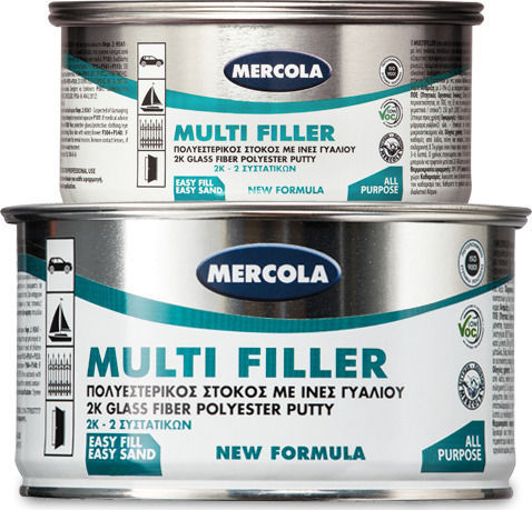 Mercola Multi Filler Iron Putty Polyester Beech 800gr