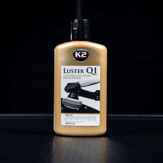 K2 Strong Friction Polishing Paste Q1 Πάστα Γυαλίσματος Φαναριών Αυτοκινήτου 250gr
